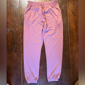 Rose pink joggers